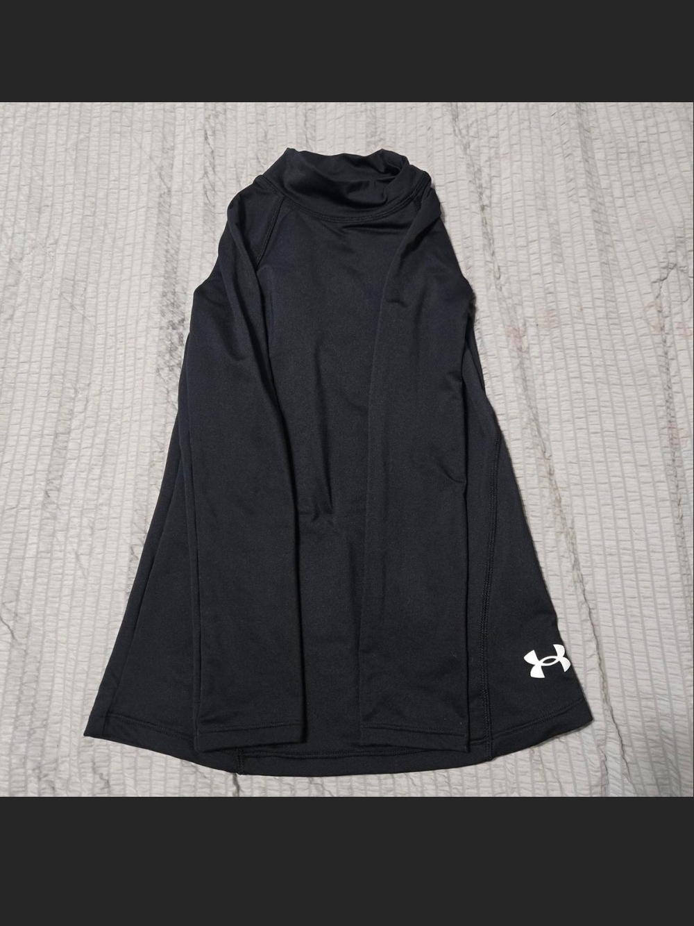 Under Armour Black Kids Long-Sleeve Performance Top